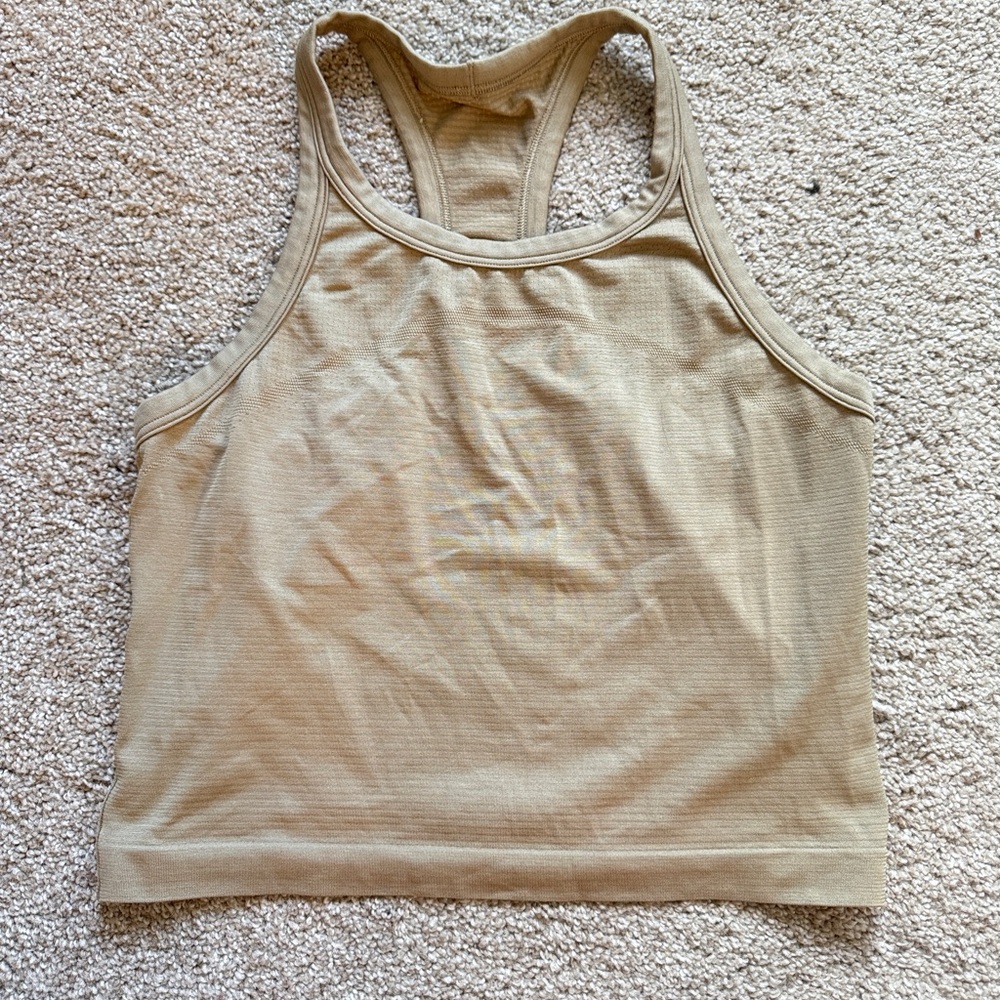 Lululemon High Neck Cropped Tank